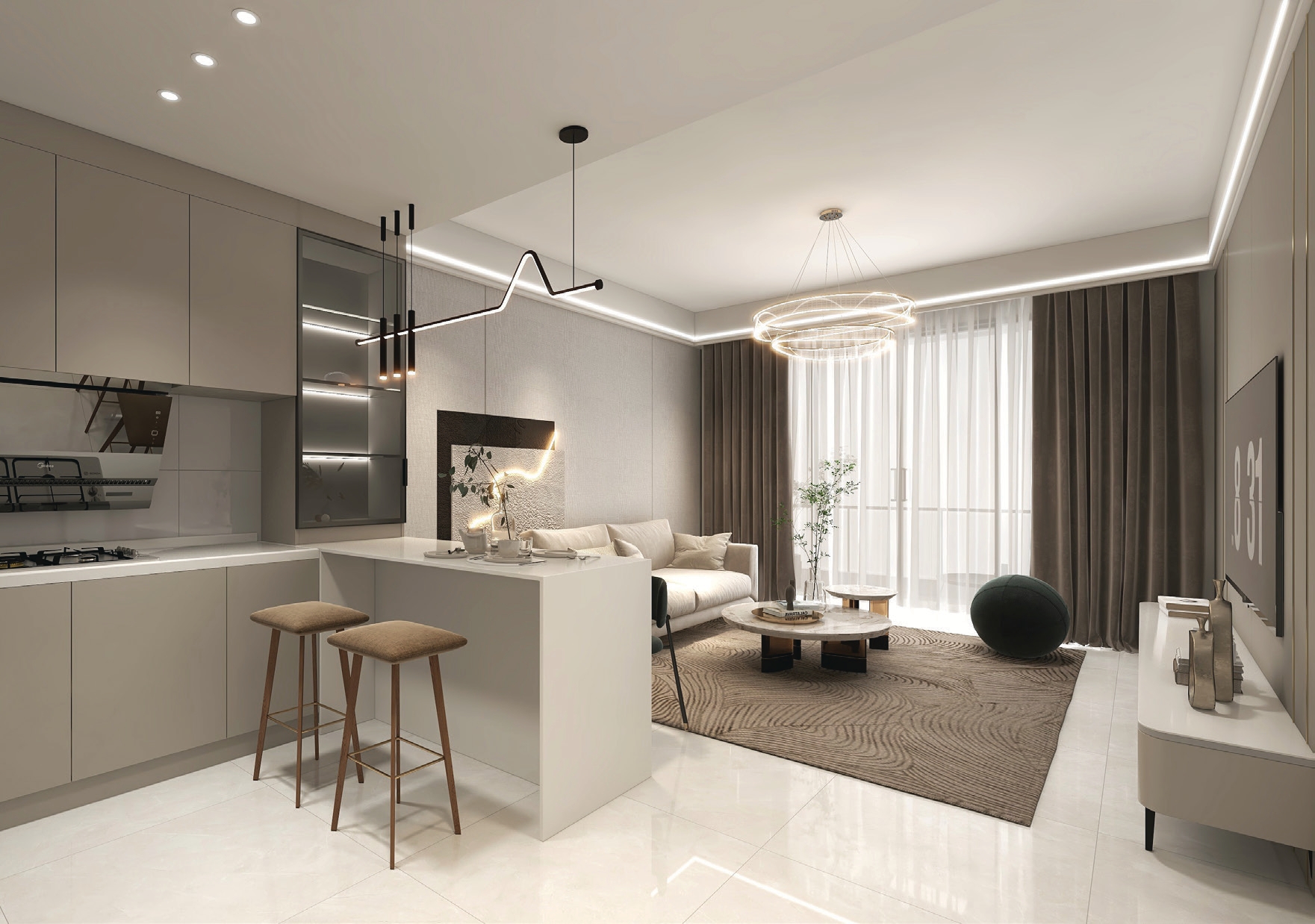 Capital Garden Kilimani - 1 BR B4