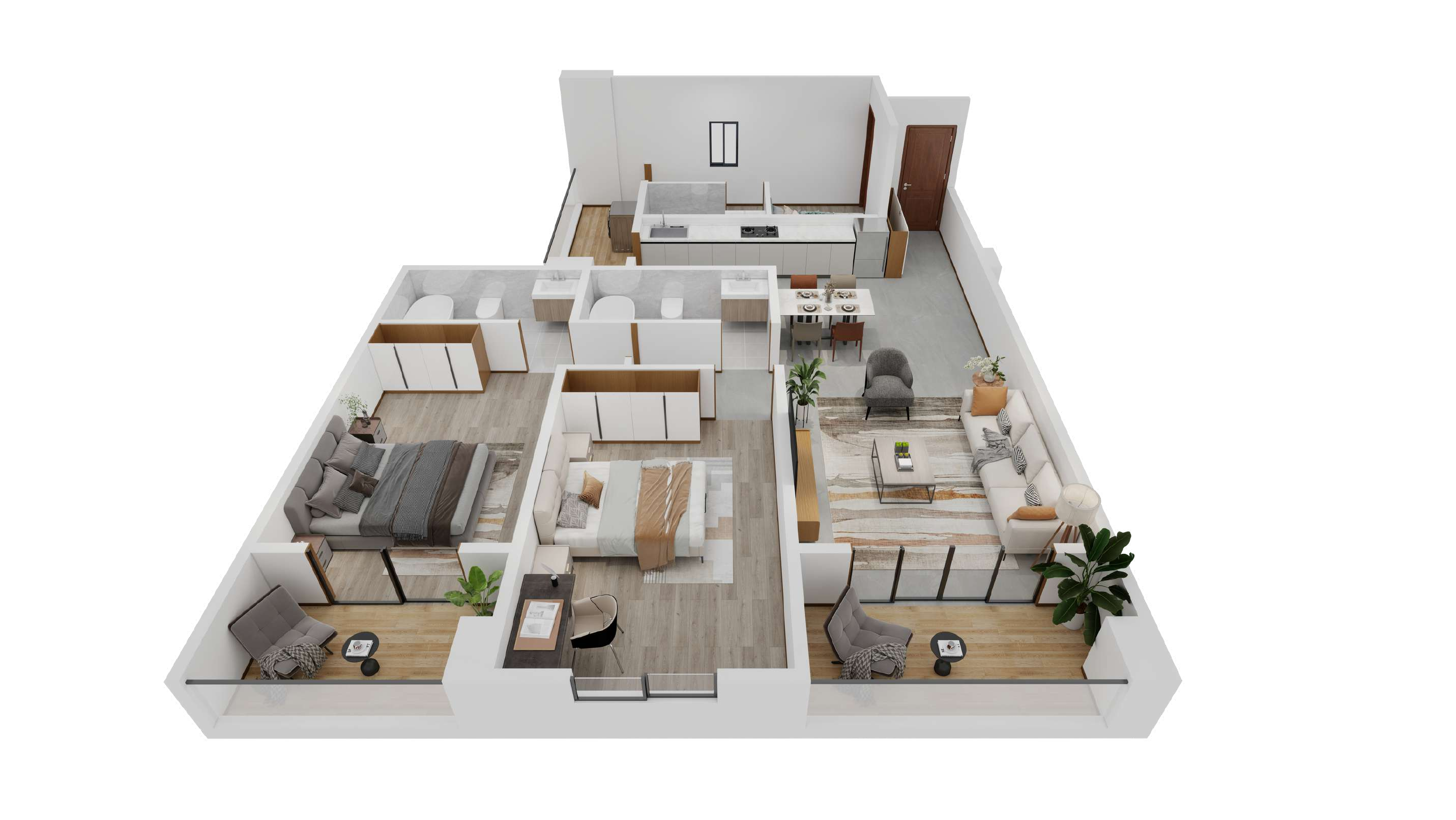 Atreus Brookside Westlands - 2 BR + DSQ