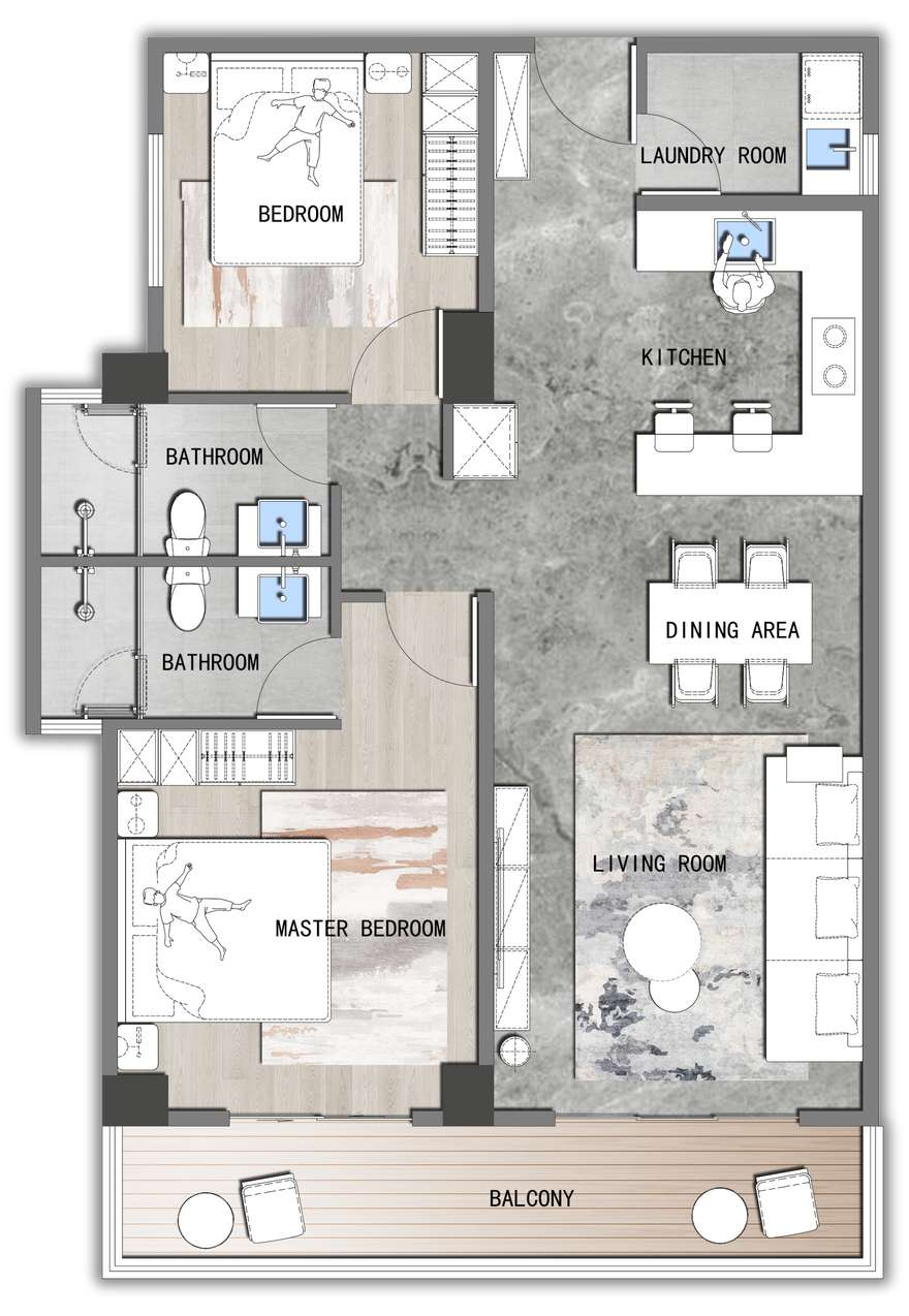 Atreus Brookside Westlands - 2 BR