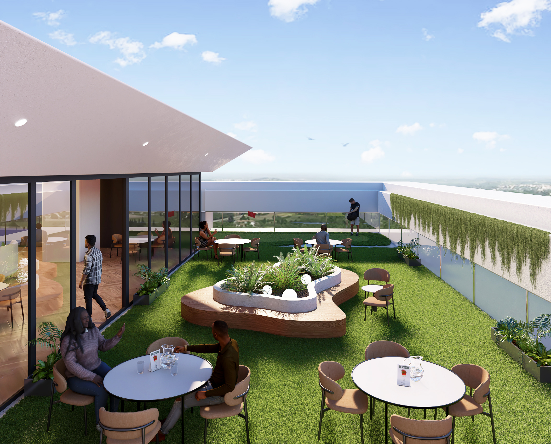 Angani Apartments 3BR master ensuite + DSQ Garden Apartment Type 3